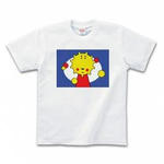 太陽キャラクターのプリントTシャツ（ホワイト）各種