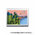 建物のイラスト - ラップトップスキン