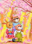 低価格商用イラスト「動物イラスト（擬人化）」