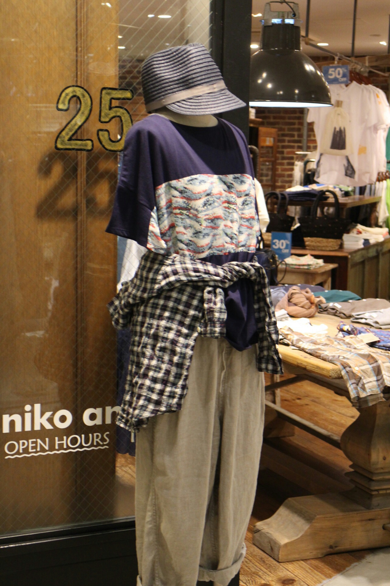 「niko and...」新宿ミロード店