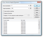Rename Regular Expression
