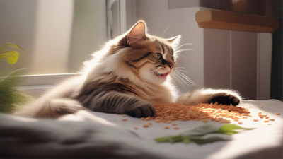 キャットフードに水を加えれば猫の運動量は増えるのでしょうか?