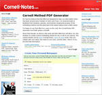 Cornel Notes