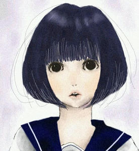 おかっぱ少女