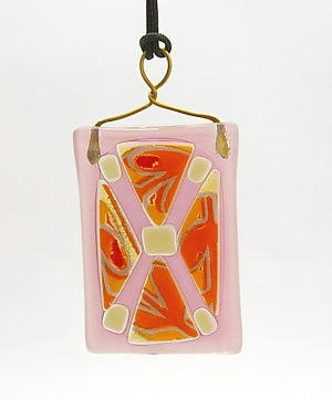 Higgins Pendant Purple 3.7×5cm
