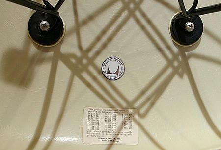 Herman Miller Metal Tag