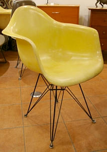 Armshell Chair Lemon Yellow