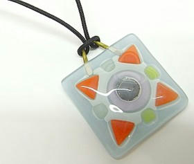 Higgins Glass Pendant