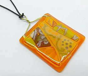 Higgins Glass Pendant