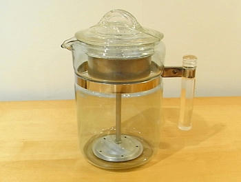 Early Pyrex Percolator