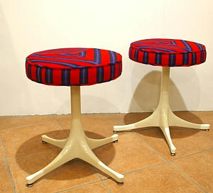 Gerorge Nelson Swag Stool Millerstripe