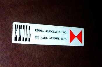 Knoll Associates Label