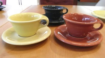 Russel Wright Sterling China Cup&Saucer