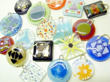 Higgins Glass Pendant