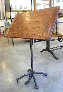 Industrial Drawing Table