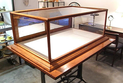 Antique Display Glass Show Case