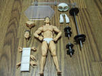 本体のスケールは兄貴のキャノン砲♂より小さめの18cm程。