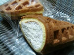 クリームチーズワッフル