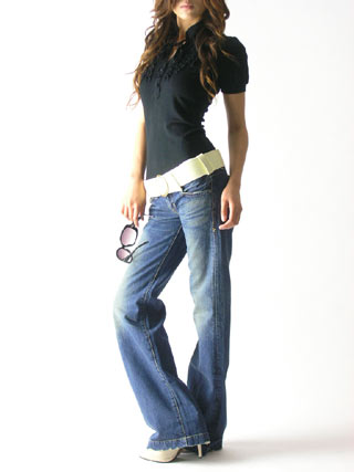 moussy バギーデニム VELVET DENIM バギー｜マウジーの通販｜&mall