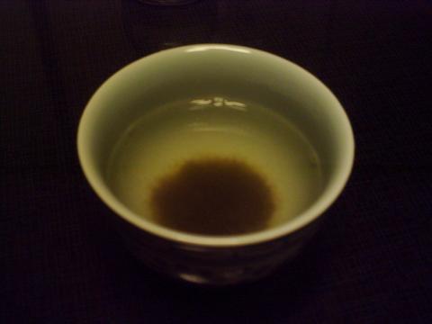 入れた昆布茶