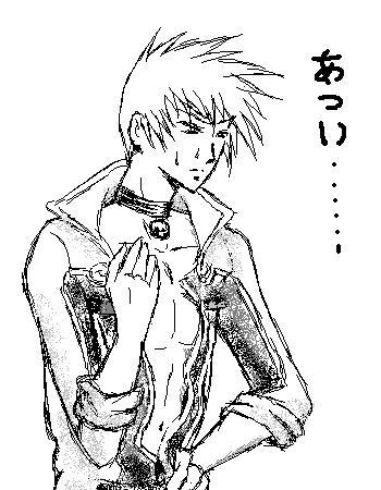 このコスもきっと暑いはず。