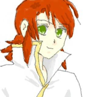 左手で描いた左利きさんｖ