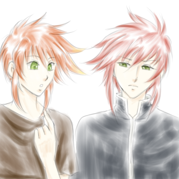 短髪×２＾＾