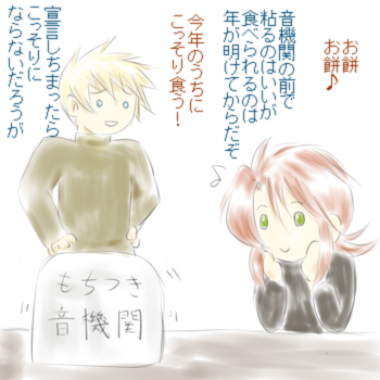 お餅はお預け＾＾