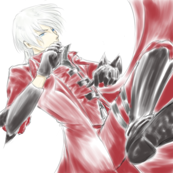 悪魔と格闘