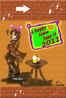2011_TW　年賀用イラスト　年賀状印刷用