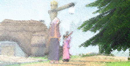 ティルコ村長宅