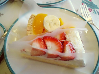 いちごとマンゴーと