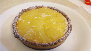 洋なしのタルト