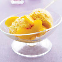 Peachy Frozen Yogurt