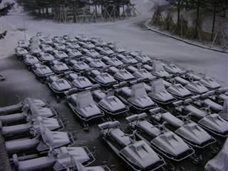さらっと雪