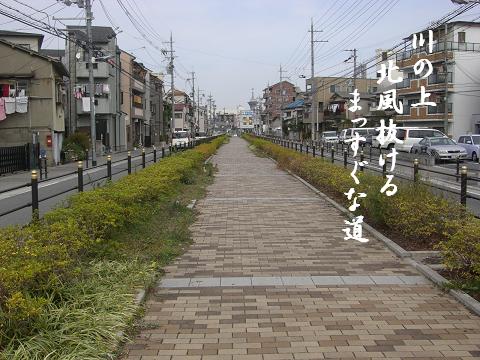 まっすぐな道