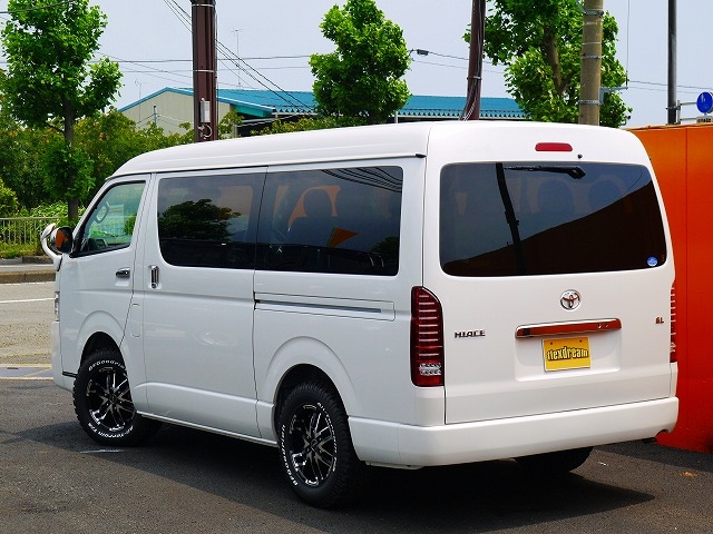 新型ハイエース4型 ワゴンｇｌ４ｗｄ 新車コンプリート パールホワイト グットリッチat 湘南厚木店 ハイエース カスタムコンプリート Flexdream