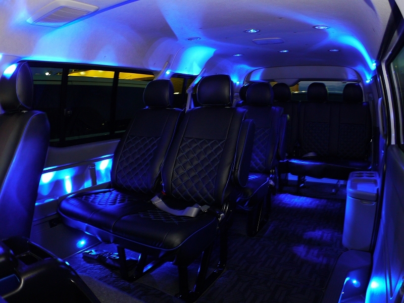 ハイエース　内装ＬＥＤカスタム