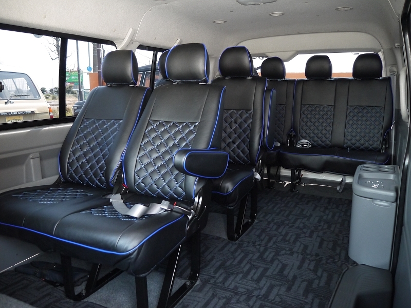 ワゴン　ハイエース　シートカバー