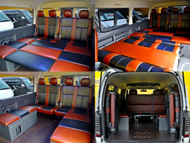 ハイエース　内装　カスタム