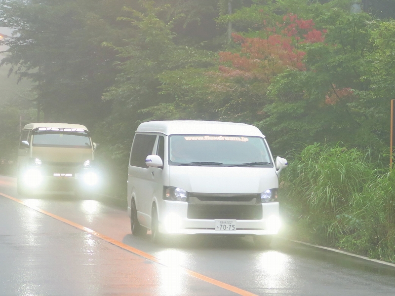 ハイエース２００系　デモカー　お出かけ