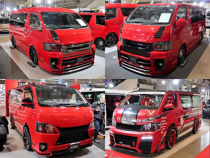 東京オートサロン　ハイエース　２０１７