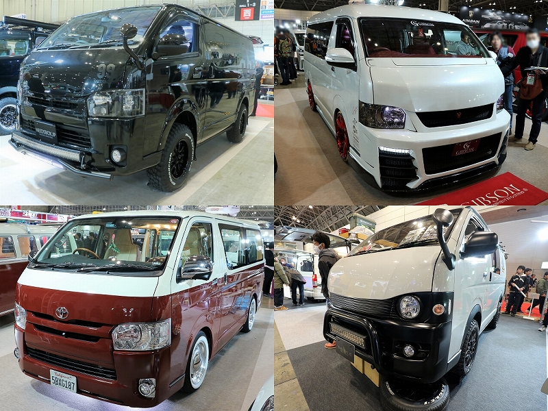 東京オートサロン　ハイエース　２０１７