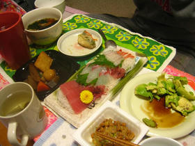 夕食