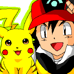 サトシとピカチュウ…？