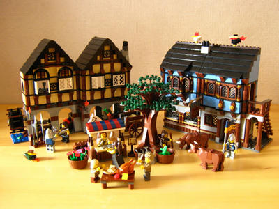 レゴ　キャッスル　中世のマーケットヴィレッジ　10193