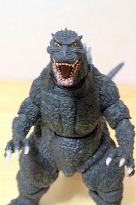 S.H.MonsterArtsゴジラをリペイント｜ポテト油のうぇ～ブログ