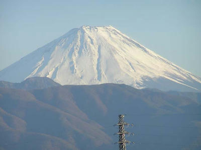 富士山雪