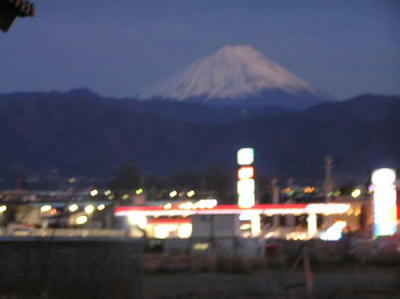 夜景富士山