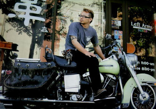 愛車は二代目のH-Dとなる'80年式FLH。